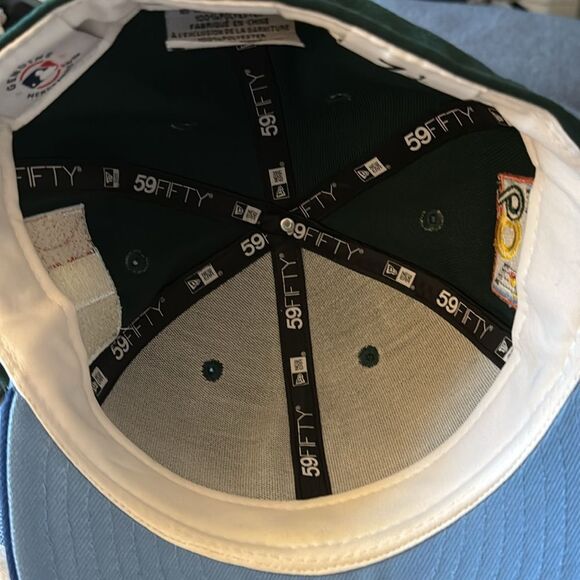 Los Angeles Dodgers New Era Logo 59 Mens Fitted Baseball Cap. Size 7.25 in. - Picture 6 of 10